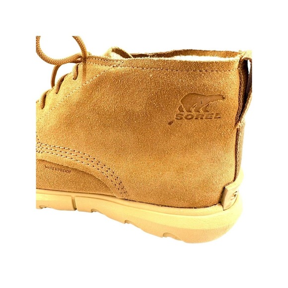 SOREL brown Explorer Drift Waterproof Men's Shoes sz 10.5 in tawny buff/ceramic - Picture 8 of 14